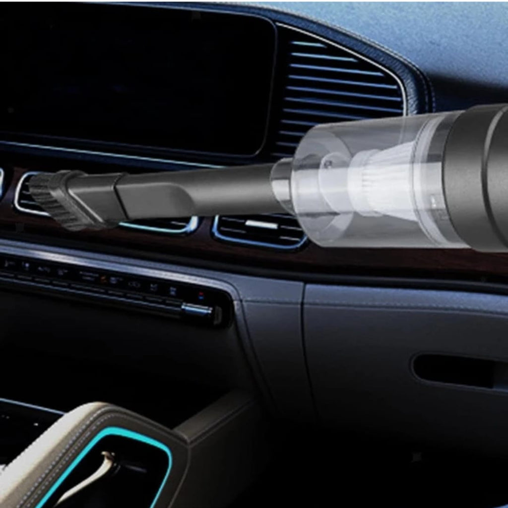 Portable Mini Vacuum Cleaner 2-in-1 (Vacuum + Blower) – Cordless, USB Rechargeable