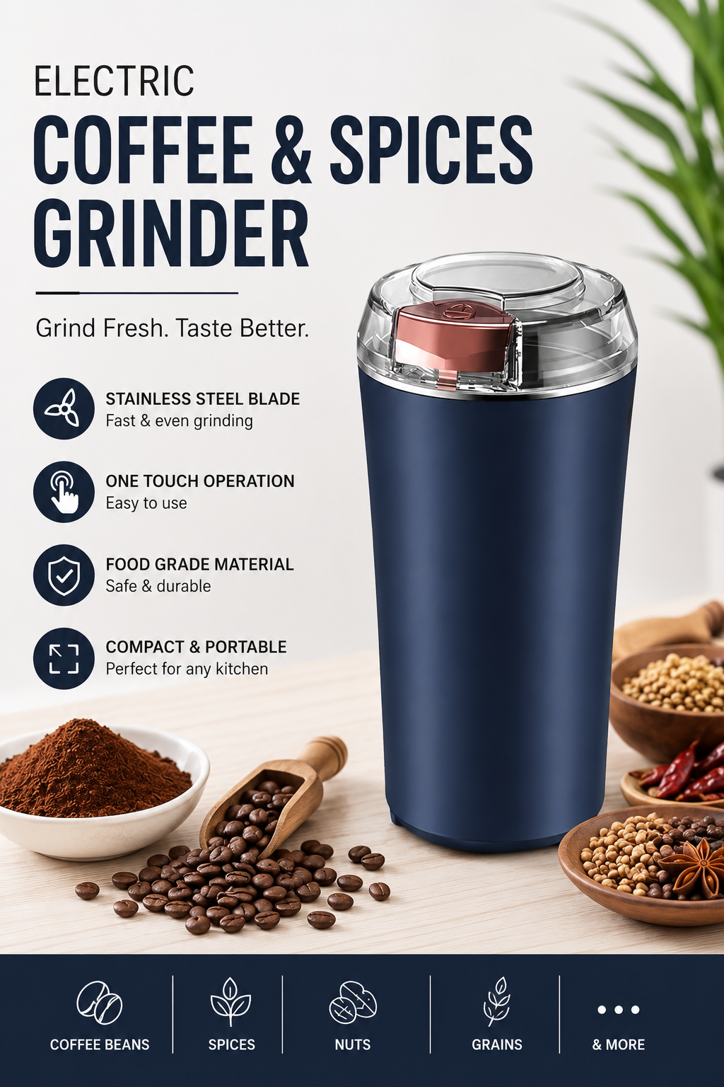 One Grinder, Endless Possibilities
