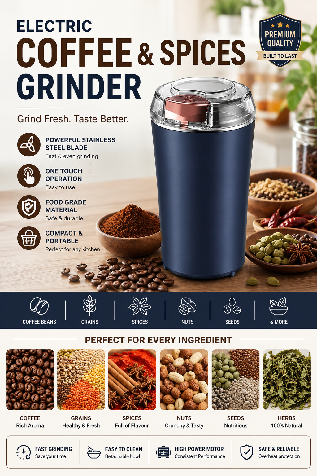 One Grinder, Endless Possibilities