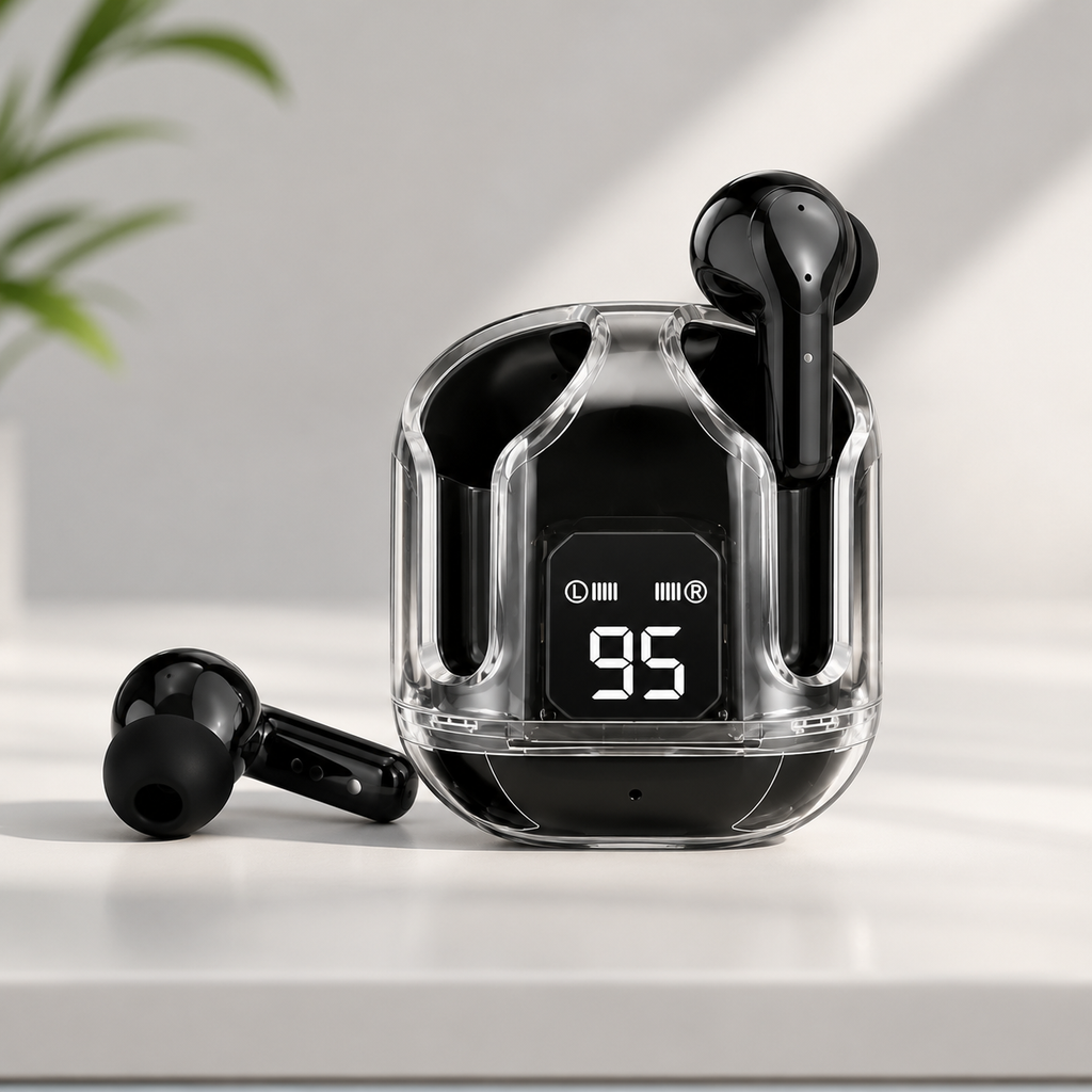 Crystal Wireless Earbuds