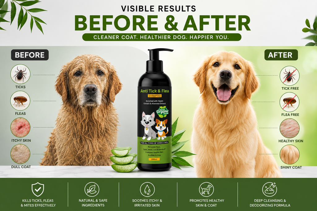 Anti-Tick & Flea Combo for Dogs & Cats